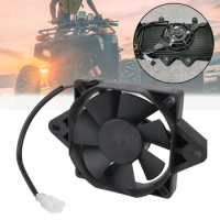 Universal Motorbike Accessories Engine Radiator For 150cc 200cc 250cc ATV Motorcycle Cooling Fan Oil Water Tank Cooler 12V