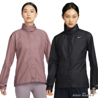 Nike 連帽外套 女裝 防水 拉鍊口袋 寬鬆 紫紅/黑 FB7452-208/FB7452-010