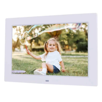 10.1 Inch HD Digital Photo Frame 1280x800 HD Ultra-Thin LED Electronic Photo Album LCD Photo Frame for Christmas Birthday Gifts