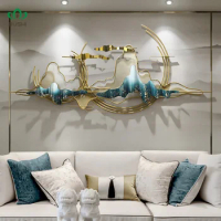 Large Nordic Luxury Wall Decoration Creative Home Decoration Wall 3D Wall Hanging Living Room Decoration Accessories 120X60CM