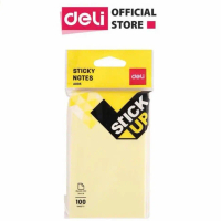 Giấy note Deli 3x2 Màu vàng, Sticky A002