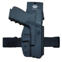 Glock 19 Holster OWB Kydex Holster For Glock 19 19x Glock 23 25 32 Glock 17 22 31 Glock 26 27 33 45 (Gen1-5) Pistol
