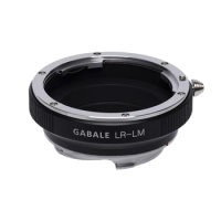 Gabale LR-LM Manual Focus Lens Adapter Without Rangefinder Ring for Leica R Lens to Leica M Mount Cameras M6/M240/M9/M10/MP/M11