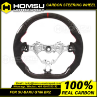 Carbon Fiber Steering Wheel Compatible with Toyota 86 Subar u BRZ 2016-2021 Carbon Fiber Steering Wheel