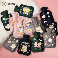 Reusable Winter Warm Heat Hand Warmer Plush Hot Water Bottles For Girls Stress Pain Relief Therapy Hot Water Bottle Bags