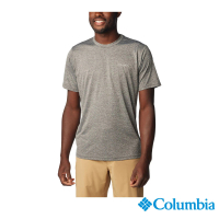【Columbia 哥倫比亞】男款-Columbia Hike™快排短袖上衣-深灰色(UAE14190DY/IS)
