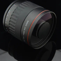 JINTU 500mm f/6.3 Mirror Telephoto Camera Lens Black For Canon EOS 100D 200D 2000D 4000D 1500D 1100D 1200D 1300D 450D 550D 650D