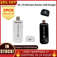 4G LTE Wireless Router USB Dongle 150Mbps Modem Stick WiFi Adapter with Sim Card Wireless Router Slot Broadband for Home Office