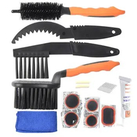 Bicycle Cleaning Kit Tool Cleaning Set For Mountain Bike Multi-Purpose Cleaning Accessory For Mountain Bikes Folding Bikes Road