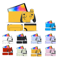 1PC Pure Color Skin Sticker Protector For Nintendo Switch OLED Classic Switch Scratch-resistant Switch Oled Color Sticker