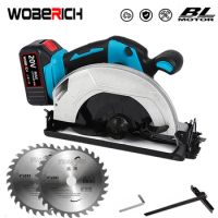 7 Inch Brushless Circular Saw 180mm Multifunctional Cutting Tool Cordless Electric Chainsaw For Makita 18V Battery