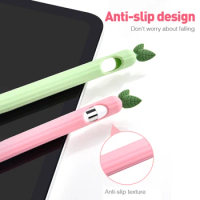 Protective Cover Case For Apple Pencil 2 Silicone Case For iPad Pencil 1 2 Anti-lost Case For Apple Pencil 2 1 Stylus Protector