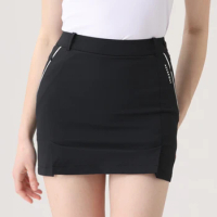 Azureway 2024 Golf Slim Skirt Spring Summer Breathable Short Skort Ladies Girls High-waisted Sports Skirts Women Golf Wear