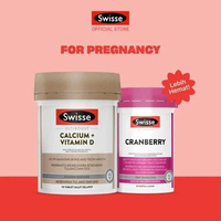 Bundling Swisse Ultiboost Calcium + Vitamin D 90s + Swisse Ultiboost Cranberry 30s