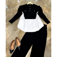 Iriana Set Bahan Crinkle Air Setelan 2In1 Terbaru Set Wanita Setelan Wanita Baju Dan Celana LF