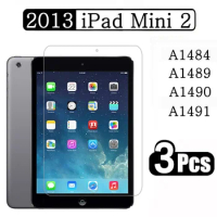 (3 Pack) Tempered Glass For Apple iPad Mini 2 2013 7.9 A1484 A1489 A1490 A1491 Anti- Scratch Tablet Screen Protector Film