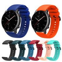 For Huami Amazfit GTR 2 Smart Watch Band For Xiaomi Amazfit GTR 2e/47mm/Pace/Stratos 3 Silicone Wrist Bracelet Strap Watchband