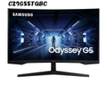 三星 C27G55TQBC 27吋 1000R 曲面電競顯示器 (WQHD/144Hz/1ms/VA/HDR10)
