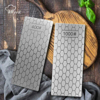 Batu Asa Pengasah Asah Asahan Pisau Diamond Double Sided 1000&400