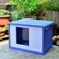 dog house, outdoor rain proof, small and medium-sized dogs, pet shared plastic, removable and washable outdoor cat house