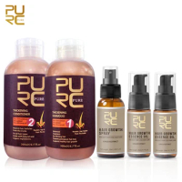 PURC Hair Growth Shampoo and Conditioner Tonic Growing Hair Scalp Treatment Hair Care Products for Women