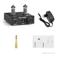 1 Set P2 Integrated Portable Headphone Amplifier Vacuum Tube Amplifier Mini Stereo Sound Quality with 6J4 Vacuum Tubes