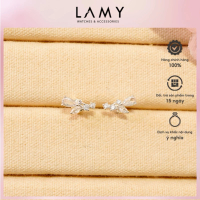 Khuyên tai bạc S925 Evelyn Stud Earrings 3229 - Trang sức LAMY