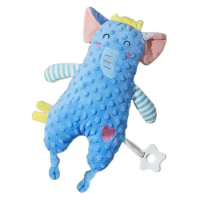 Hand Puppets For Kids Animal Puppet Teething Toys Plush Puppets Soft Teether Educational Toys Elephant Rabbit Lion Plush Toys