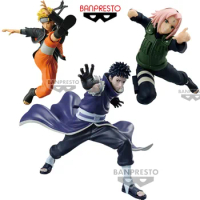Banpresto Original VIBRATION STARS Naruto:Shippuden Anime Figure Uzumaki Naruto 4 Action Figure Toys For Boys Girls Kids Gifts