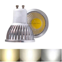 Super Bright GU10 Bulb Light Dimmable Led Ceiling light Warm/White 85-265V 9W 12W 15W GU10 COB LED lamp light GU10 led Spotlight