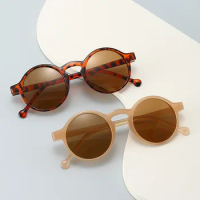 2024 Fashion Glasses Trendy Running Volume Personalized UV Resistant Children's Sunglasses