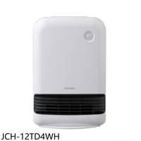 全館領券再折★IRIS【JCH-12TD4WH】白色JCH-12TD4陶瓷電暖器(7-11商品卡100元)