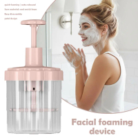 Portable Foam Maker Facial Cleanser Foam Cup Body Wash Tools Bottle Spring Bubble Maker Clean F1Z2
