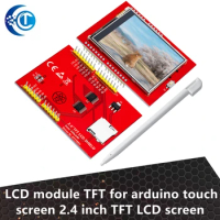 1PCS LCD module TFT for arduino touch screen 2.4 inch TFT LCD screen for UNO R3 Board and support mega 2560 with Touch pen diy