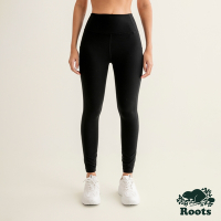 Roots 女裝- ACTIVE口袋設計LEGGING-黑色