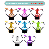 Protective Luxury Fluorescence Drone Sticker for DJI Mini 3 Pro Skin Cover Waterproof Sticker for DJI Mini 3 Pro Accessories
