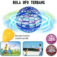LC - Bola Terbang UFO Mainan Bola UFO Terbang Dengan Lampu LED Drone