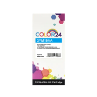 【Color24】for HP 3YM19AA NO.915XL 藍色高容環保墨水匣(適用HP OfficeJet Pro 8020/8025)