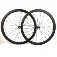 700C Wheelset Road Disc Barke Wheelset 38mm Depth Tubeless Rims 25mm Carbon Rueda Bicicleta Disc Roda Carbono Bike Component