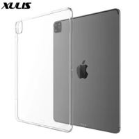 For iPad Pro 11 12 9 Case 2021 2020 Transparent Protective Shell Soft TPU Tablet Back Cover For iPad Pro 2021 Case Clear