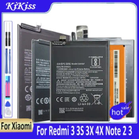 BM46 BM45 Replacement Phone Battery For Xiaomi Redmi Note 3 Pro For Redmi 3 3S 3X 4X 3 pro Note 2 Note 5A Mi 5X Mi A1 BN31 BM45
