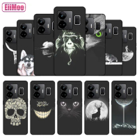 Silicone Case For OPPO Realme GT Neo5 Custom Cute Cat Dog Cartoon Printing For Real me GT Neo 5 240W RMX3706 RMX3708 Bags Cover