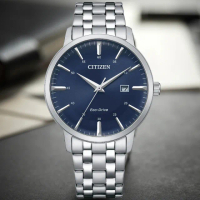 【CITIZEN 星辰】GENTS系列 日系簡約 光動能 時尚腕錶 禮物推薦 畢業禮物(BM7461-85L)