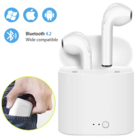 20PCS Free DHL i7S Tws Wireless Bluetooth Earphone Stereo Music With Mic For IOS xiaomi Android Smartphone