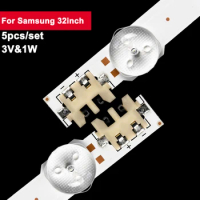 650mm 6V 1.5W TV Backlight Strips For Samsung TV 32inch D2GE-320SC0-R3 5Pcs/Set Led Backlight Strip UA32F4088AR UA32F4088AJ