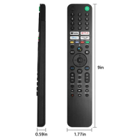 RMF-TX520U Voice Remote Control for Sony TV Models KD-43X80J KD-43X85J KD-50X80J XR-50X90J XR-50X94J XR-55A80J