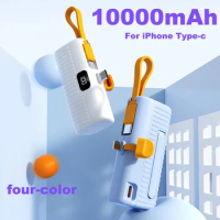 10000mAh Mini Power Bank Portable Super Effective Charger Induction External Battery For iPhone Samsung Xiaomi PowerBank New