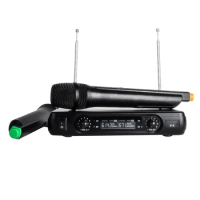 Handheld Wireless Karaoke Microphone Karaoke Player Home Karaoke Echo Mixer System Digital Sound Audio Mixer EU Plug