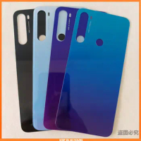 10Pcs For Xiaomi Redmi Note 8 8T Battery Cover Back Glass Housing Rear Door Case Replace For Redmi Note 8 Pro Battery Cover