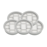 【PUREBURG】5入組-適用德爾瑪Deerma VC20+ Plus VC20S VC21 VC20手持式無線吸塵器替換用HEPA濾網